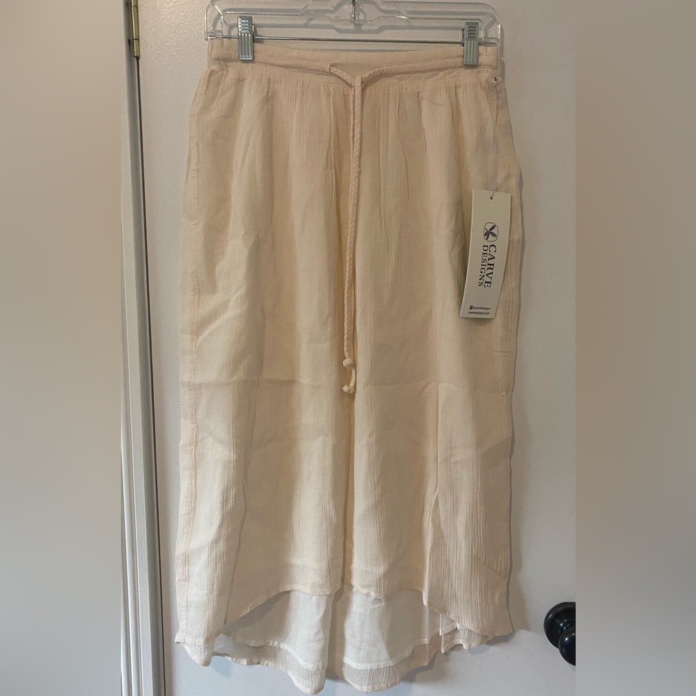 Carve Designs Cameron Skirt organic cotton Women’s size M